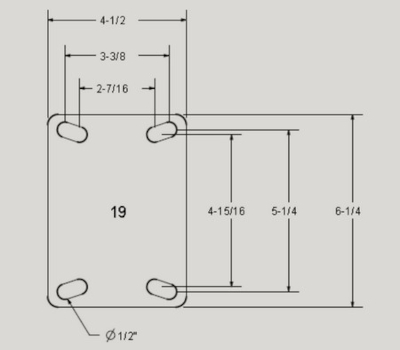 D1 / R1 SERIES  19 TOP PLATE