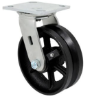 Heavy Duty V-Groove Casters and Wheels